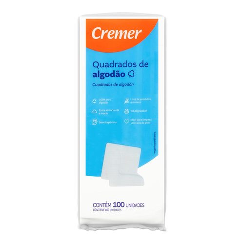 Algodao Cremer Quad 100Un Sn