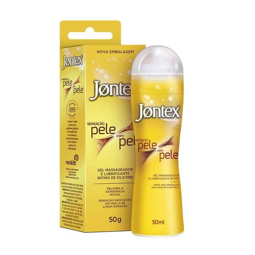 Gel Lub Jontex Pele C/Pele 50G