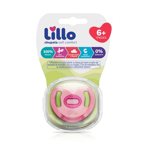 Chupeta 100% Sil Tam2 Rs Lillo