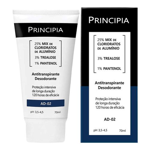 Antitranspirante Desodorante 25% Cloridratos De Aluminio + T