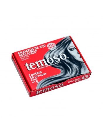 Grampo Teimoso 7 Cart.C/20 Preto