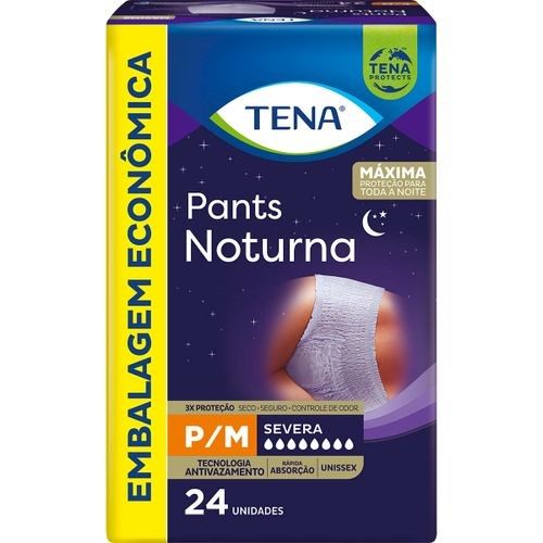 Roupa Intima Tena Pants Noturna P/M C/24