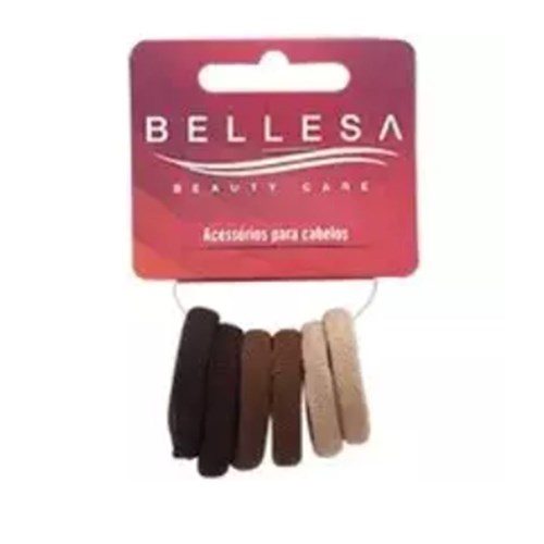 Elastico Silicone Marrom Grosso 50Un