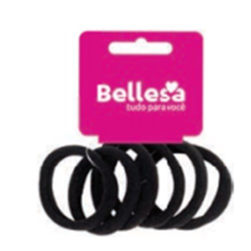 Elastico Meia Preto 6Un