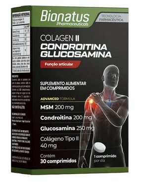 Colagen Ii Condroitina+Glucosamina 30 Comp