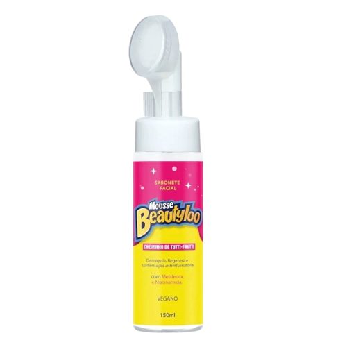Sabonete Mousse Facial Beautyloo Tutti-Frutti Fb461-U
