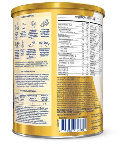 Leite Em Po Nanlac Supreme 800G
