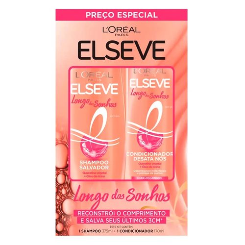 Pack Els Longo Sns Sh375Ml+Cd170Ml-Outros