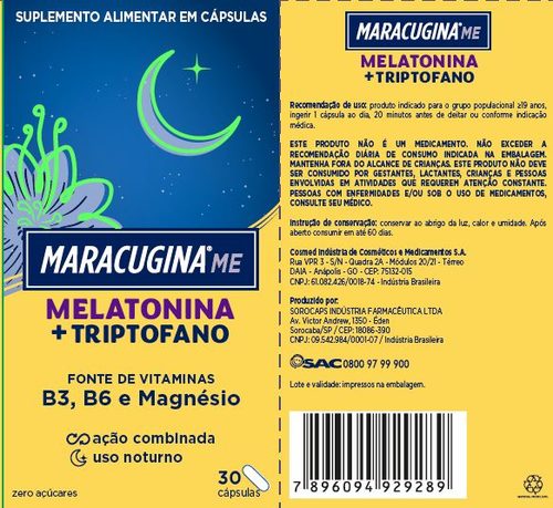 Maracugina Me Mela+Trip C 30 Cap