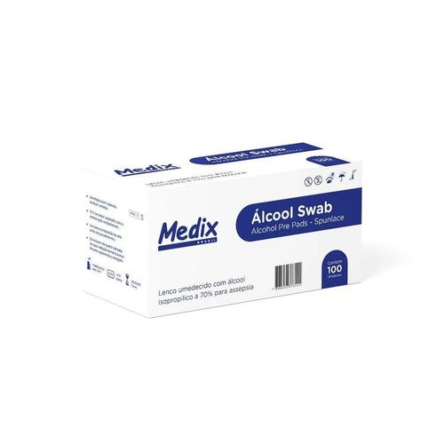 Swabs C/100 Gaze C/C2H5Oh 70% Medix