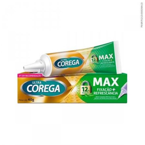 Pomada Fixadora De Dentadura Sabor Menta 20G Aderefix - Fz M