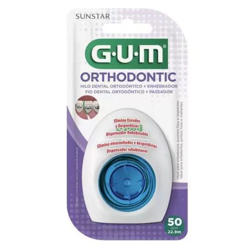 Fio Dent Gum Ortodontico 50 Usos