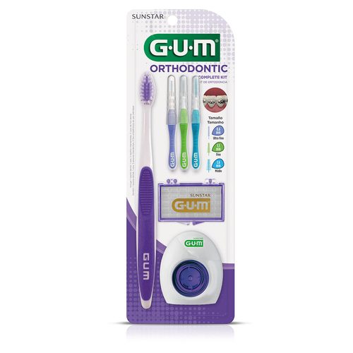 Kit Ortodontico Gum C/4 Pecas