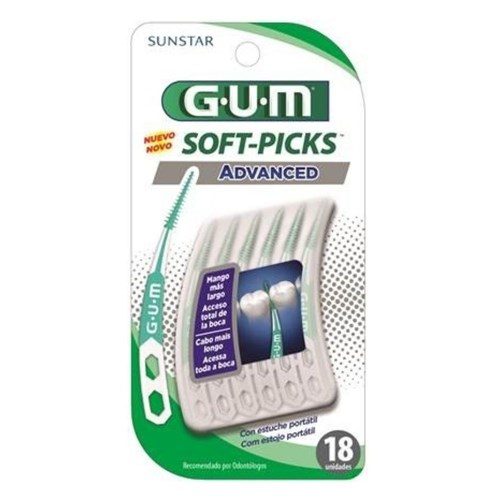 Palito Interd Gum Soft-Picks C/18 Advanced