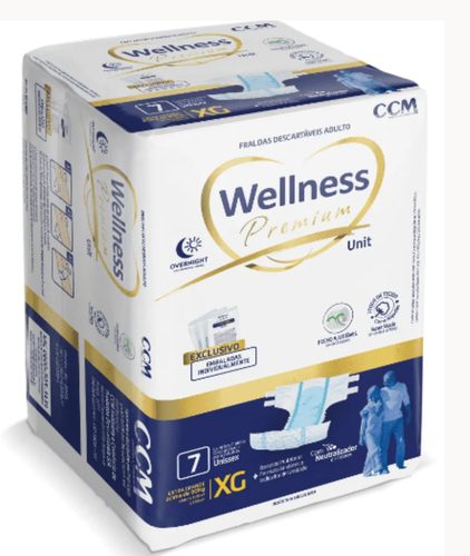 Fralda Geriatrica Wellness Pants Jumbo P/M C/16