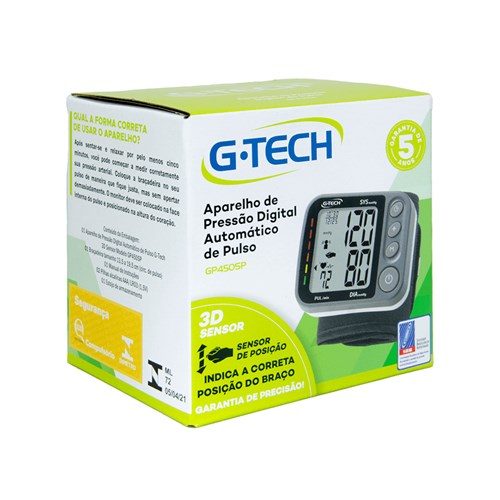 Ap Pressao G-Tech Dig Auto Pulso Gp