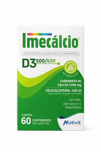 Imecalcio D3 500+400 C/ 60 Cpr