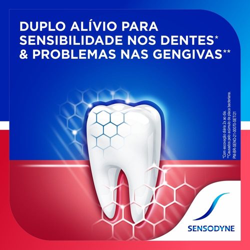 Cr Dent Sensodyne Sens Geng White 100G