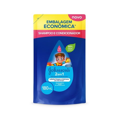 Sh J J Baby 2 Em 1 180Ml Refil-Demais Prod