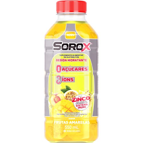 Sorox Frutas Amarelas 550Ml-Demais Prod