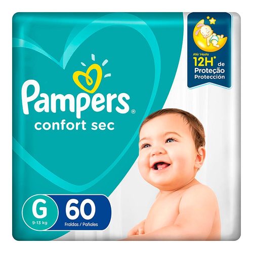 Fr Pampers Confortsec Bag G/60