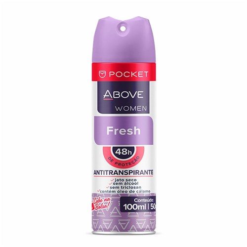 Desodorante Above Pocket Fresh 100Ml