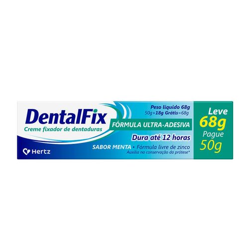 Kit Dentalfix Sabor Menta 68G