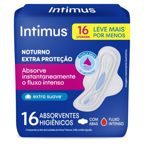 Abs Intimus Suave Not C/A 16Un P Kimberly-Clark