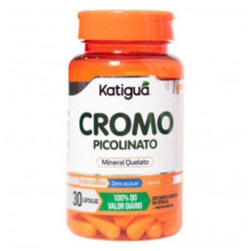 Picolinato De Cromo 30Cps Katigua