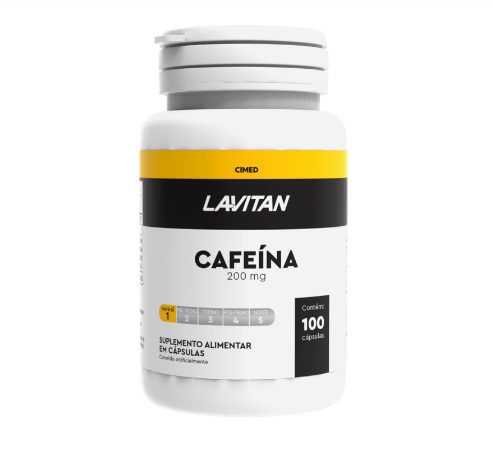 Lavitan Cafeina 200Mg Caps Frx100