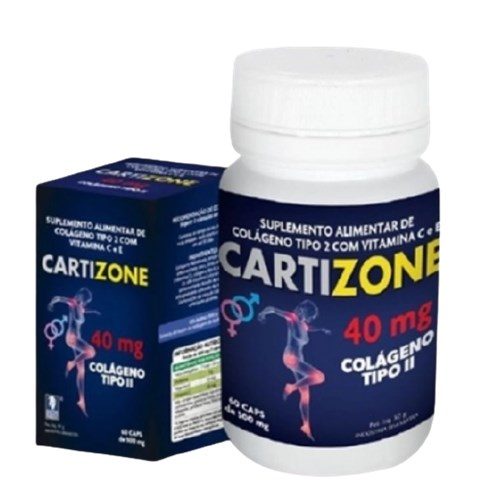 Cartizone Colageno Tipo Ii 500Mg C/ 60 Caps