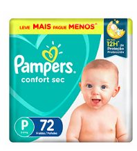 Fr Pampers Confortsec Bag P/72