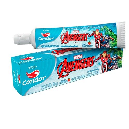 Gel Dental Condor 50G C/Fluor Avengers