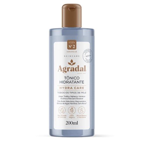 Tonico Hidratante Agradal 200Ml Hydra Care
