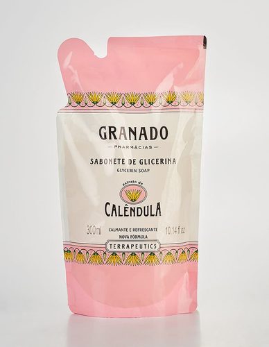 Refil Sab Liq Granado Terrapeutics Calendula 300Ml