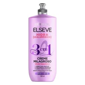 Creme Elseve Hidra Hialu 3Em1 500Ml