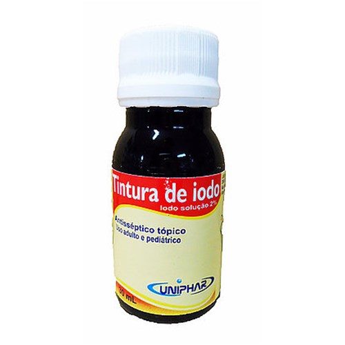 Tintura De Iodo 2% 30Ml Uniphar