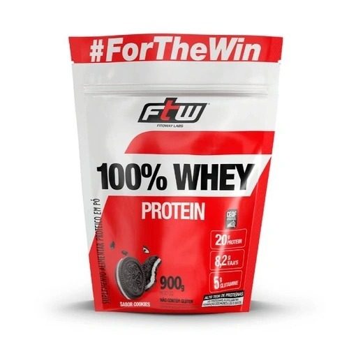 Whey 100% Pote Cookies 900G Ftw