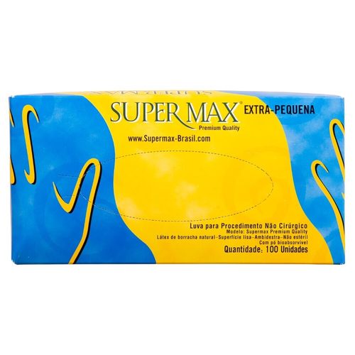 Luva Latex C/ Po Tam Xp C/100Un