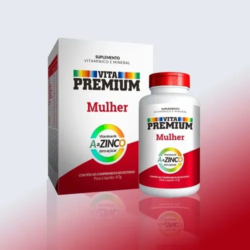 New - Vita Premium Mulher C/ 60 Cpr