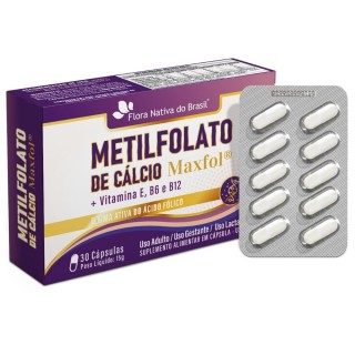 Metilfolato De Calcio 30Caps Flora Nativa