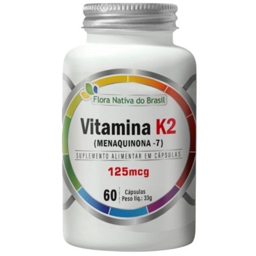 Vitamina K2 Menaquinona 60Caps Flora Nativa