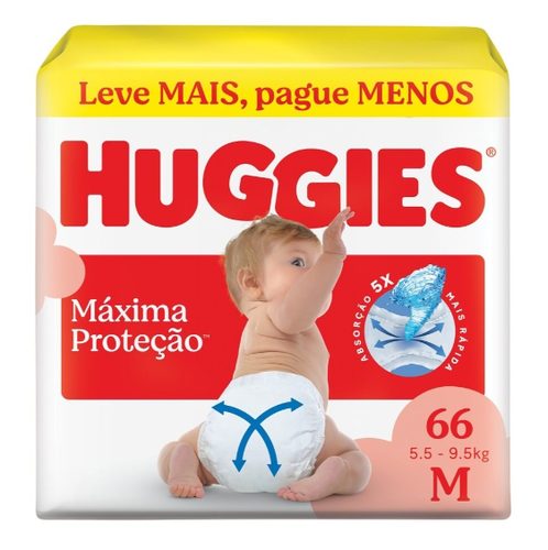 Fr Huggies Maxima Protecao Hiper M/66