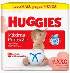Fr Huggies Maxima Protecao Hiper Xxg/54