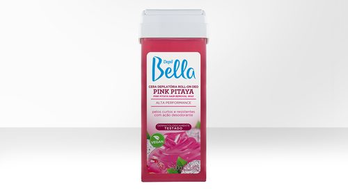 Cera Depilbella 100G Roll-On Pink Pitaya