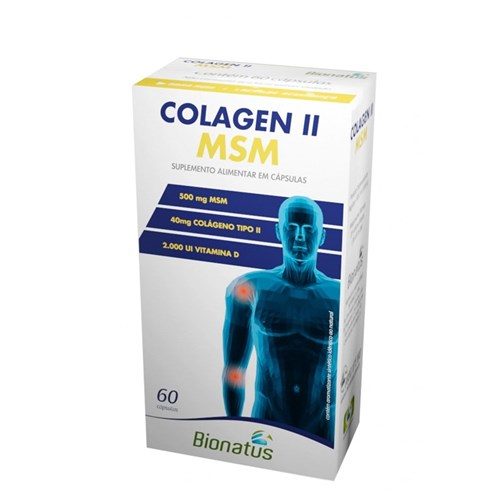 Colagen Ii Msm 60Caps