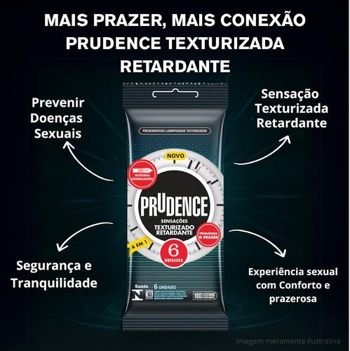 Preserv Prudence Texturizado Retardante 6Un