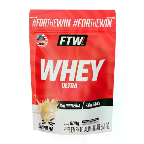 Whey Ultra Refil Baunilha 900G Ftw