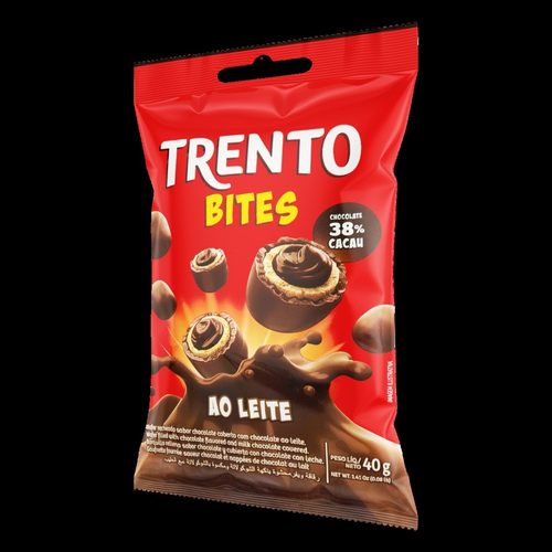 Trento Bites Ao Leite 40G