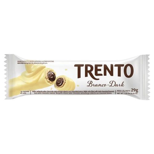 Trento Chocolate Branco 29G